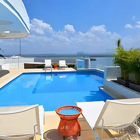 Apartamento Jacuzzi Con Vista Al Mar, 3habitaciones, Cielo Mar Cartagena