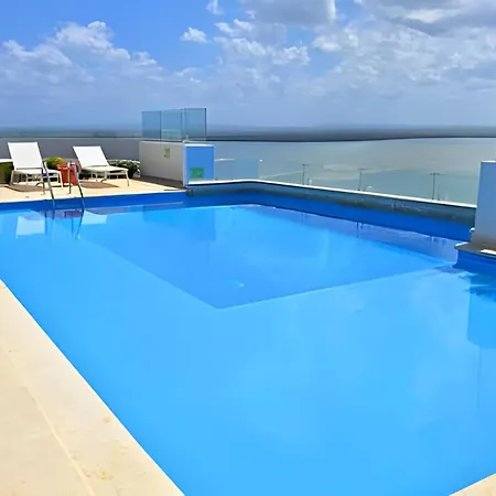 Apartamento Jacuzzi Con Vista Al Mar, 3habitaciones, Cielo Mar Cartagena